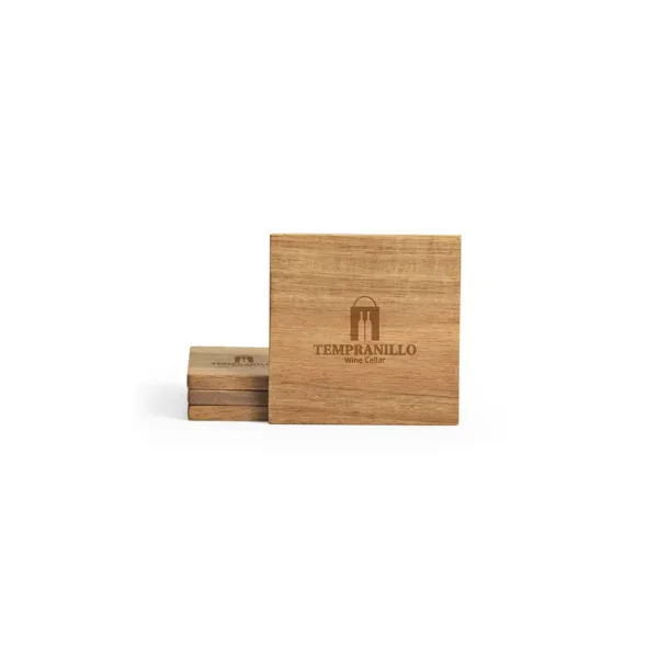 Posavasos de madera personalizados